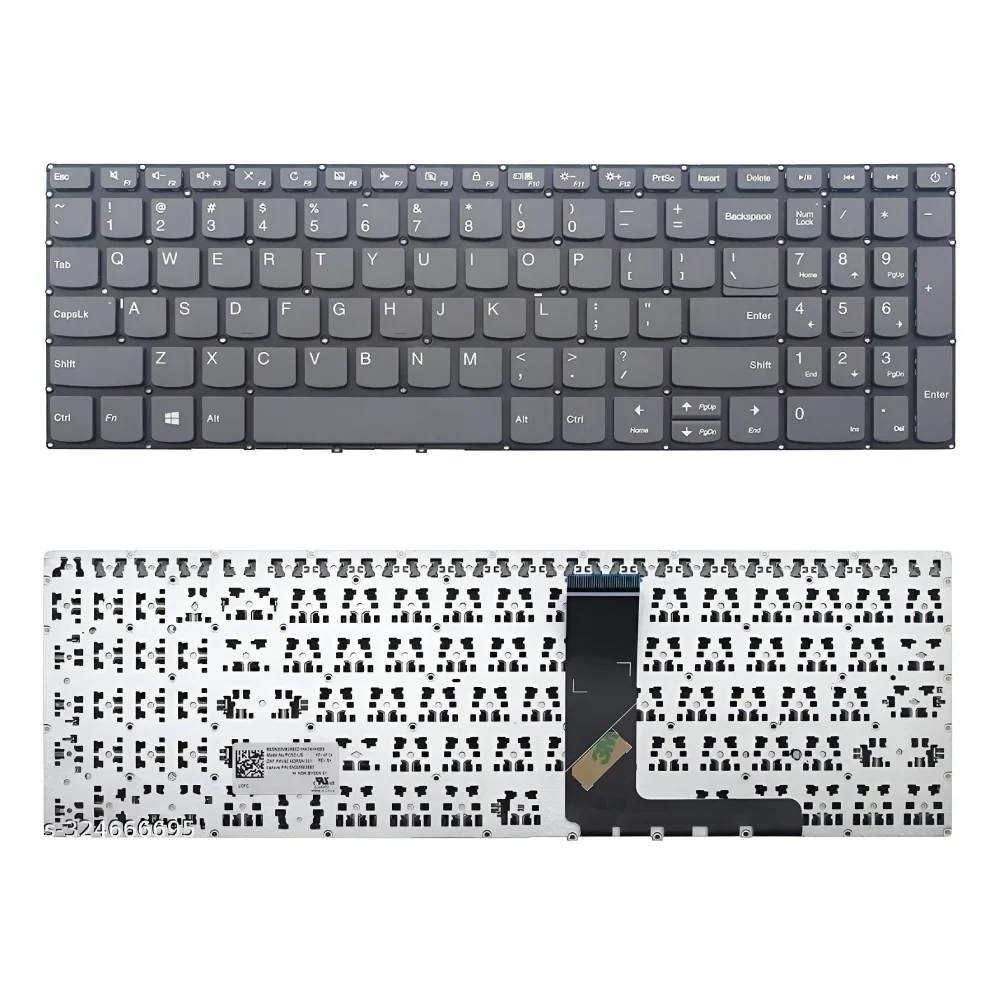 Teksus Laptop Keyboard For Lenovo 320 15Isk With ON/OFF Switch view 2